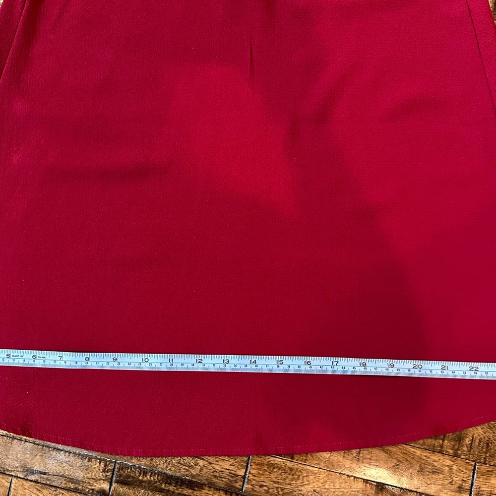 Adrienne Top Size: Small Color:Maroon - Picture 9 of 10